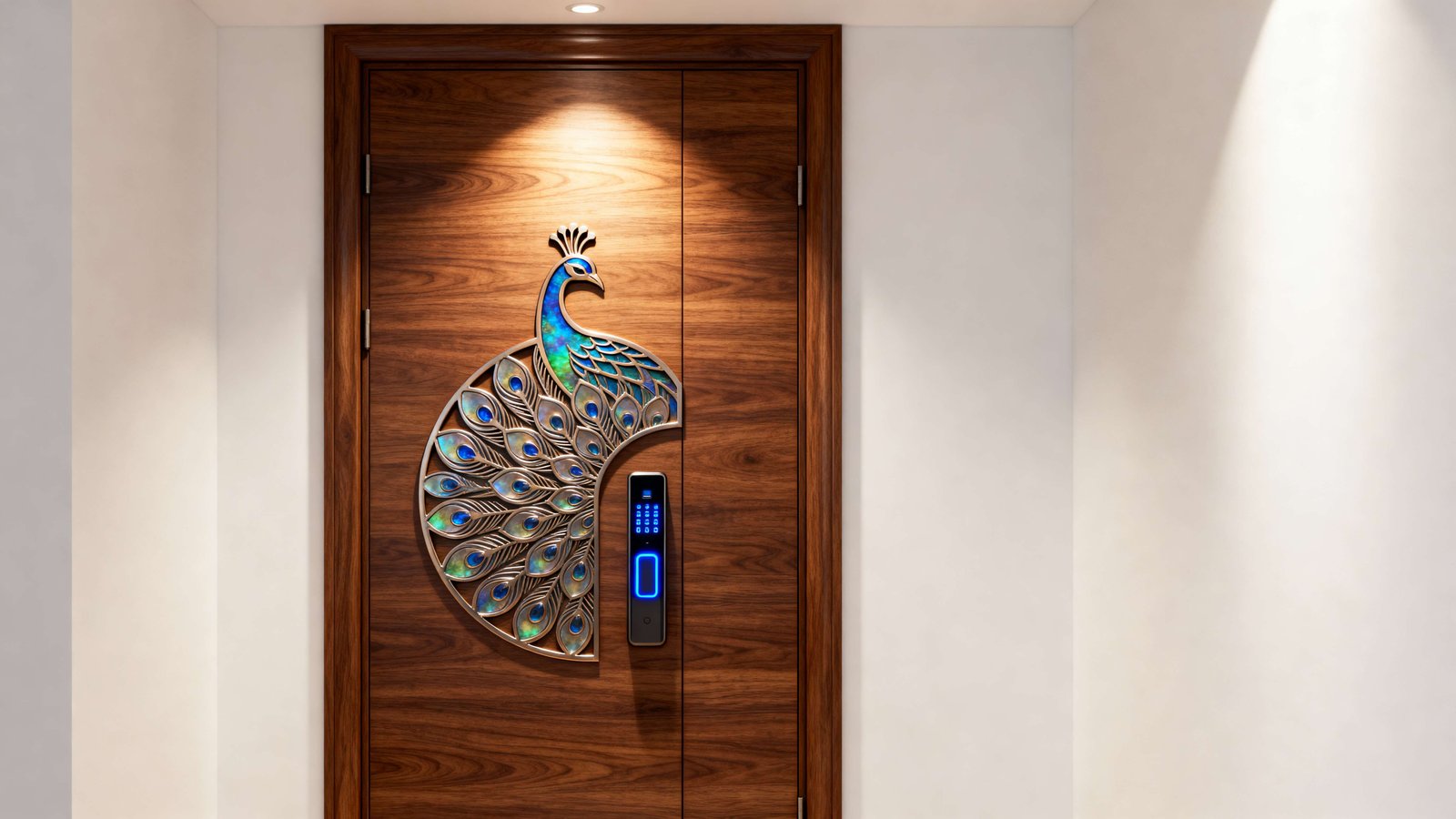 Digital door with 5 access feature